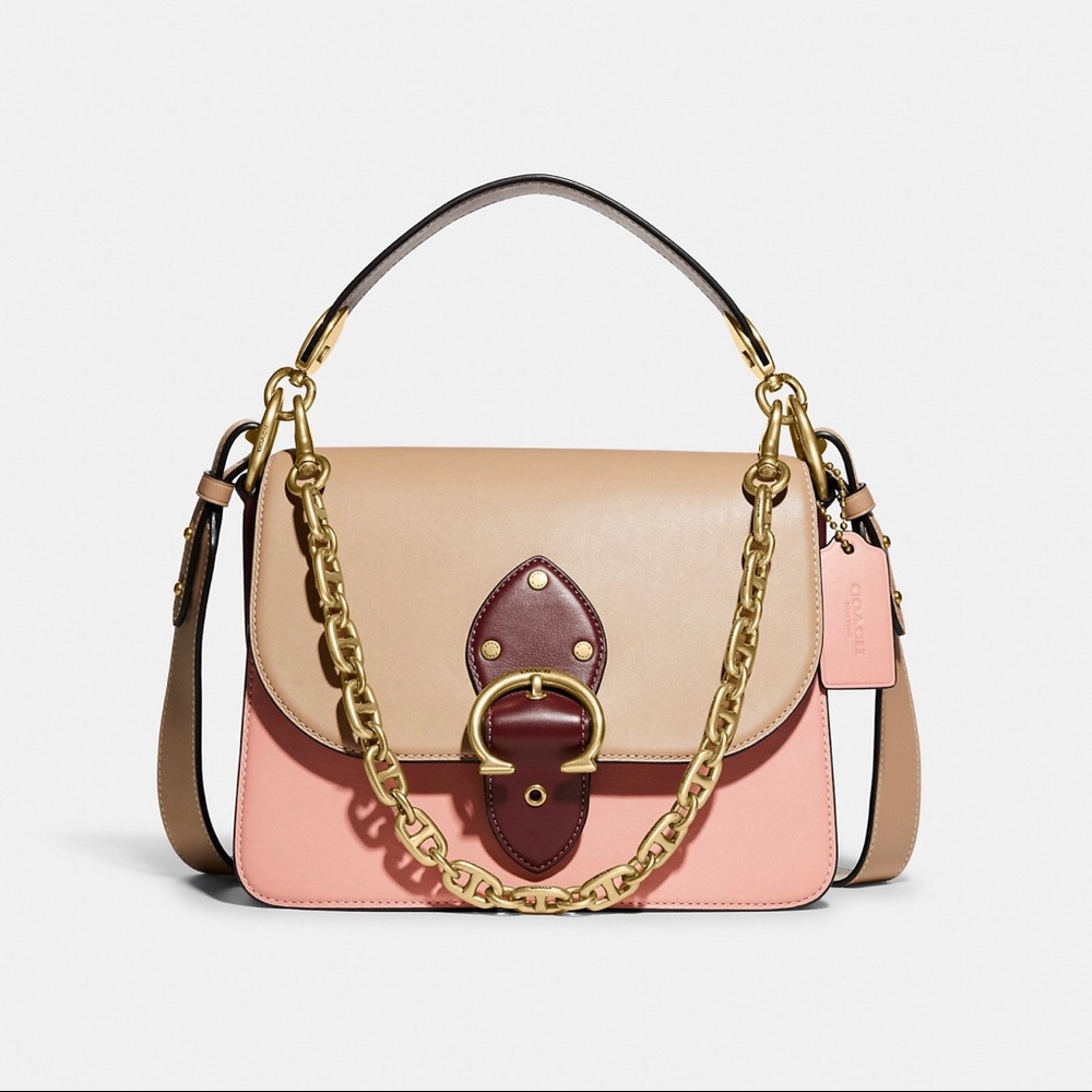 Coach Beat Shoulder Bag In Colorblock